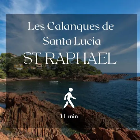 4 P, Sea View, Terraces, Swimming Pool, A/c * Saint-Raphaël