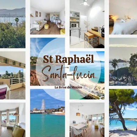 Апартаменты 4 P, Sea View, Terraces, Swimming Pool, A/c Сен-Рафаэль