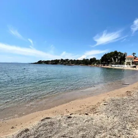 4 P, Sea View, Terraces, Swimming Pool, A/c Apartmán